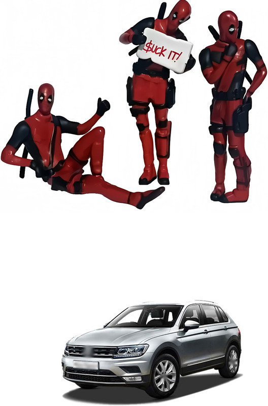 LOVMOTO Action Figure superheroz Action Figure Set of 3-Pcs PVC Models in Red Outfit sg9 Car Dashboard Cover(Universal For Car Universal For Car)