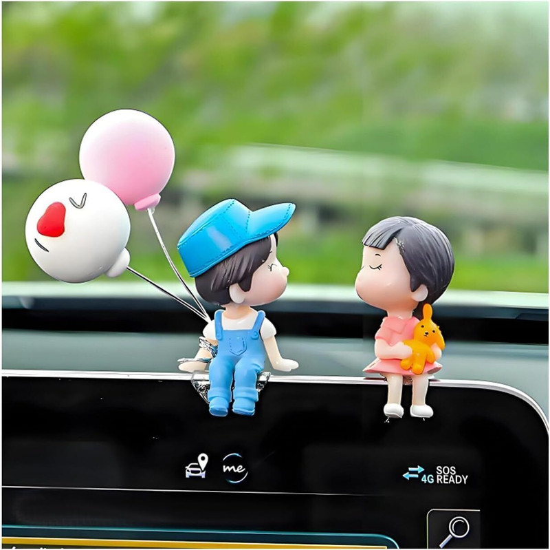 eshopy Car Dashboard Decoration Toy – Cute Love Couple Car Dashboard Decoration Toy – Cute Love Couple Car Dashboard Cover(Universal For Car Universal For Car)