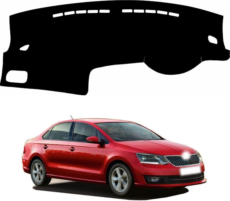ZEETAS Rapid Dashboard cover 2011 to 2022 Active, Ambition, Style, Onyx, Rider, Rider Plus, Car Dashboard Cover(Skoda Rapid)