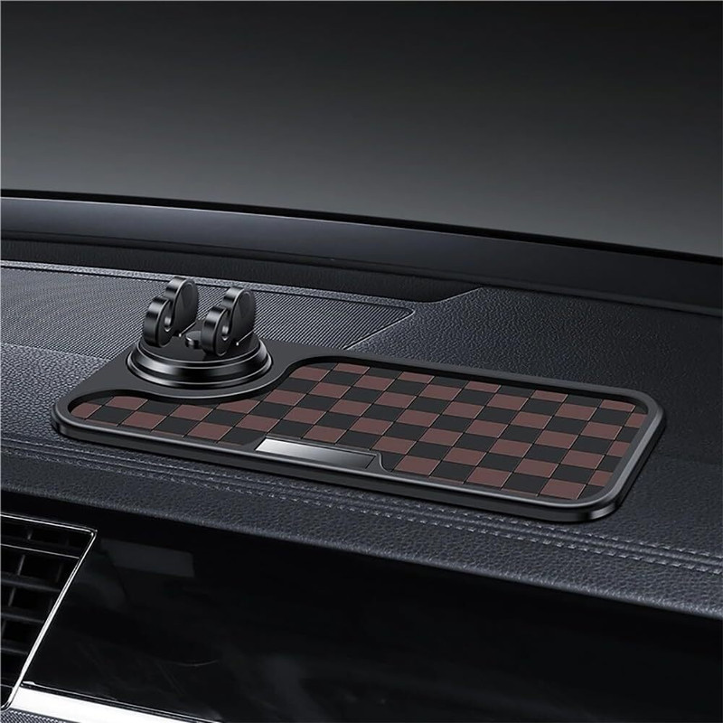 GONAMA Multifunction Car Anti-Slip Mat Auto Phone Holder 360° Rotating Car Phone Holder Car Interior Showpiece Figure Limited Edition head with Mobile Holder for Car Car Dashboard Cover(Ford, HM, Hyundai, Honda, Jeep, Kia, Mahindra, Maruti Suzuki, Renault, Tata, Toyota, Universal For Car Creta, Alto
