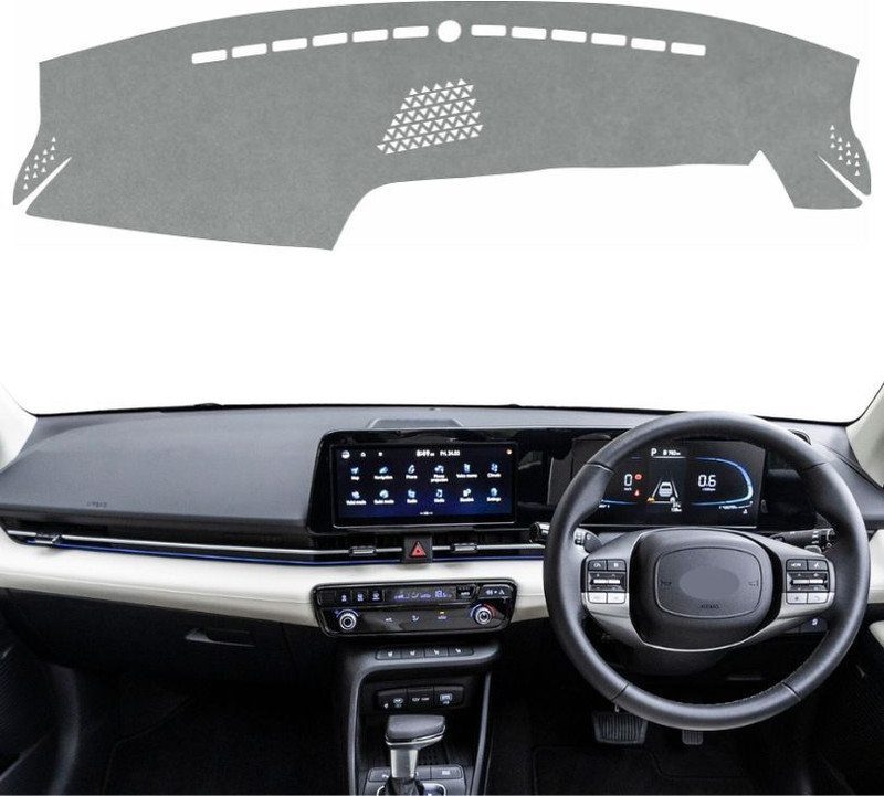 VINRIDE Verna Dashboard cover 2023 2024 2025 EX, S, SX, SX(O) | Petrol | Manual & Automatic (IVT/DCT) Car Dashboard Cover(Hyundai Verna)