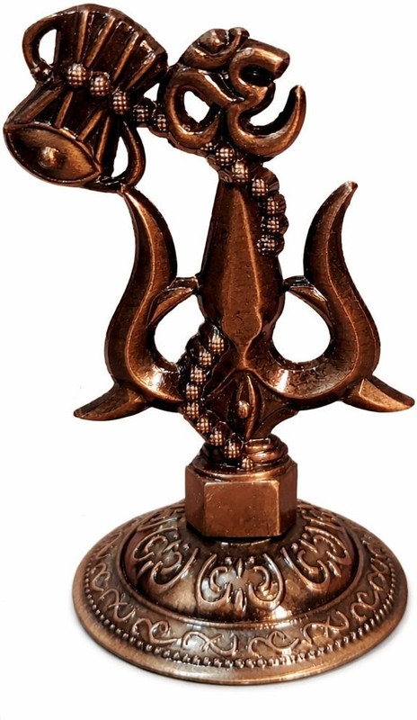 Sakshicar Car dashboard trishul brown wit artificial mala damroo Car Dashboard Cover(Maruti, Maruti Suzuki Swift Dzire VDI Diesel, Swift Dzire LX)