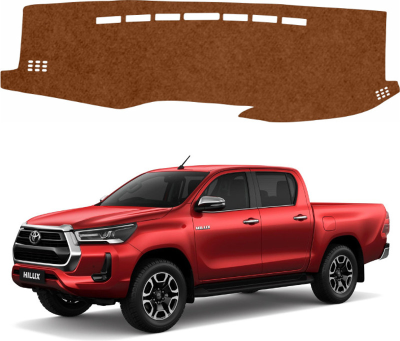 ZEETAS Hilux Dashboard cover 2022 to 2025 STD, High, Disel Car Dashboard Cover(Toyota A-Star)