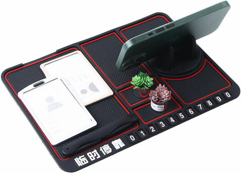 RHONNIUM Nonslip Anti-Skid Car Dashboard Mobile Phone Holder Sticky Pad Car Dashboard Cover(Universal For Car Universal For Car)