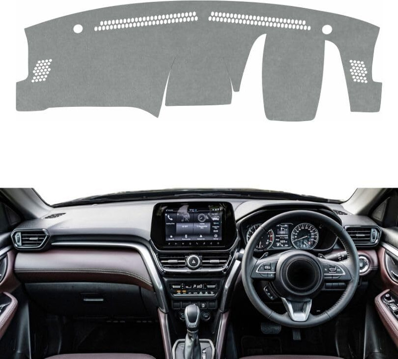 VINRIDE Urban Cruiser Hyryder Dashboard cover 2022 2023 2024 2025 E, S, G, V | Petrol, Hybrid (Strong Hybrid), CNG | Manual & Automatic (AT/e-CVT) Car Dashboard Cover(Toyota A-Star)