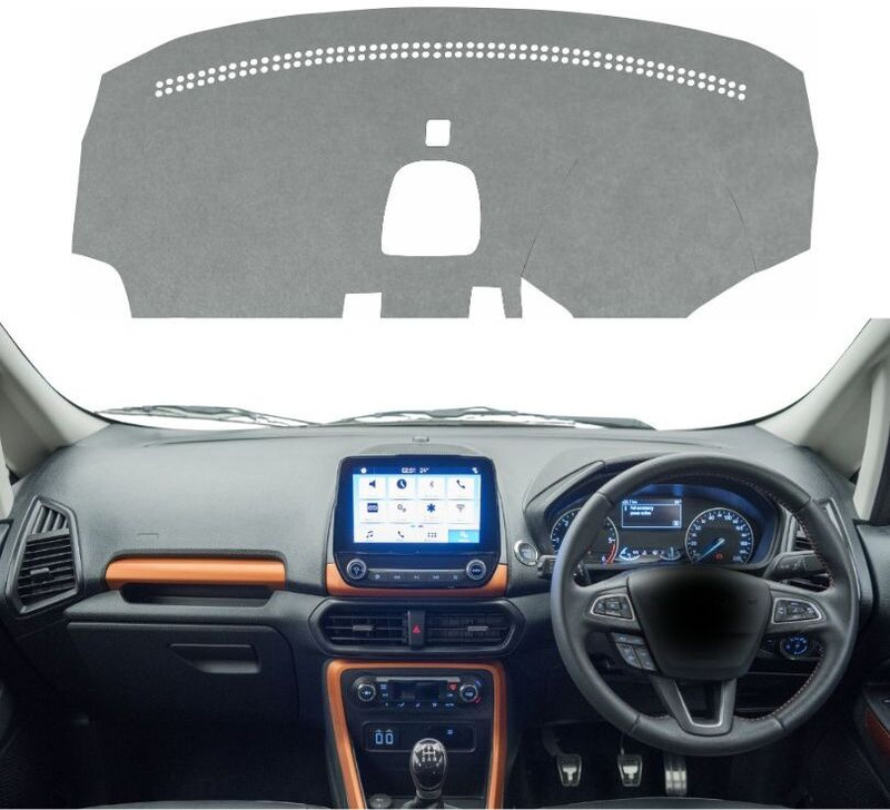 VINRIDE Ecosport Dashboard cover 2017 2018 2019 2020 2021 2022 Ambiente, Trend, Titanium, Titanium+, S | Petrol, Diesel Car Dashboard Cover(Ford Ecosport Nsplit)