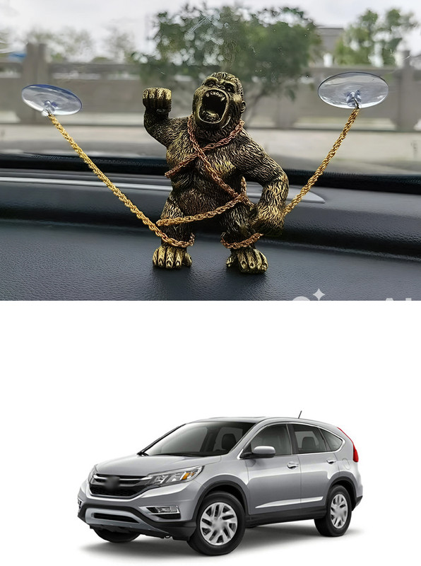 LOVMOTO Car Dashboard Decoration Fun & Unique Gorilla Showpiece Animal Figurine sg190 Car Dashboard Cover(Opel Astra)