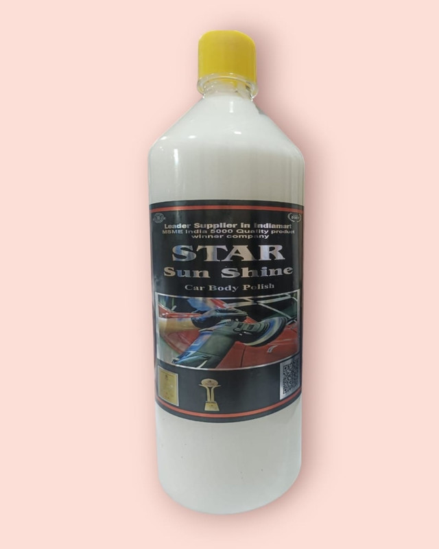 STAR SUN SHINE CBP-1000 Car body polish , primium car polish 1 liter Car Dashboard Cover(Lexus, Bajaj, Hyundai, Tata, HYUNDAI, Toyota, Jaguar, Tesla, Honda, MAHINDRA, Maruti, Maruti Suzuki 500, 800, Platinum Etios Toyota Platinum Etios 1.5 GX Petrol)