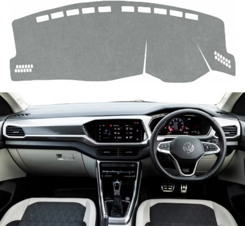 VINRIDE Taigun Dashboard cover 2021 2022 2023 2024 2025 Comfortline, Highline, Topline, GT Line, GT Plus | Petrol Car Dashboard Cover(Volkswagen A-Star)