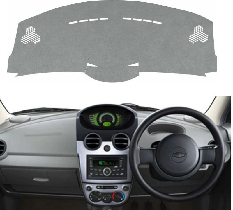 VINRIDE Spark Dashboard cover 2007 To 2017 LS, LT, LTZ | Petrol | Manual Car Dashboard Cover(Chevrolet Spark)