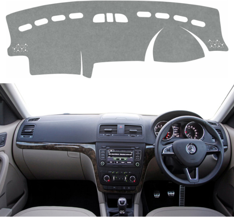 VINRIDE Yeti Dashboard cover 2010 2011 2012 2013 2014 Active, Ambition, Elegance | Diesel | Manual & Automatic (DSG) | 4x2 & 4x4 Car Dashboard Cover(Skoda A-Star)