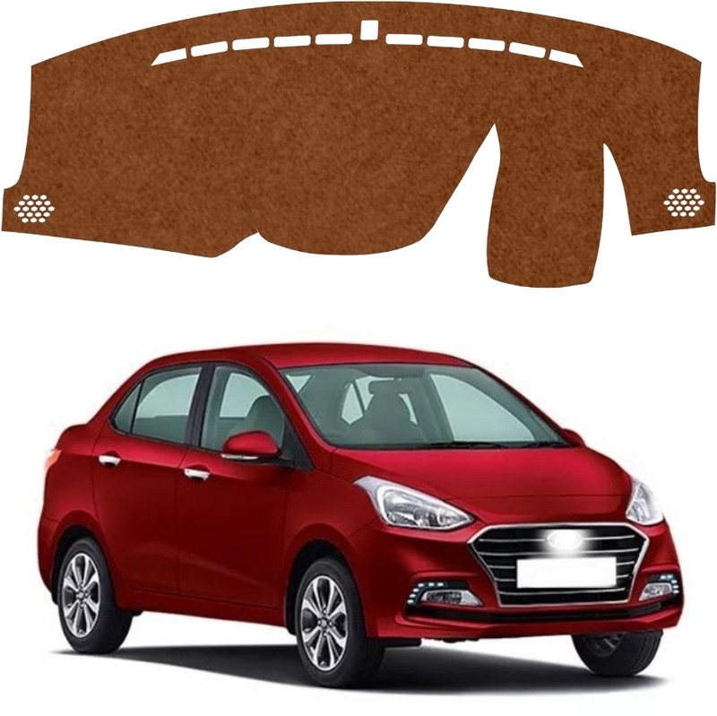 ZEETAS Xcent Dashboard cover 2014-2020 Car Dashboard Cover(Hyundai Xcent)