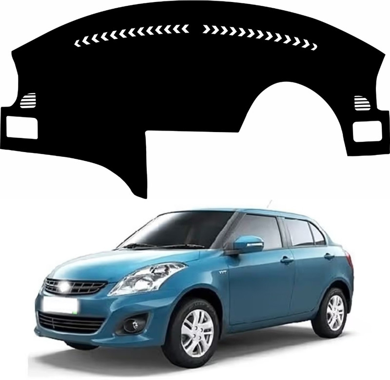 VINRIDE Dziar Dashboard cover 2012 2013 2014 2015 2016 2017 All Model | Anti-Slip Sun Protection | UV Protection | Perfect Fit Car Dashboard Cover(Maruti Suzuki A-Star)