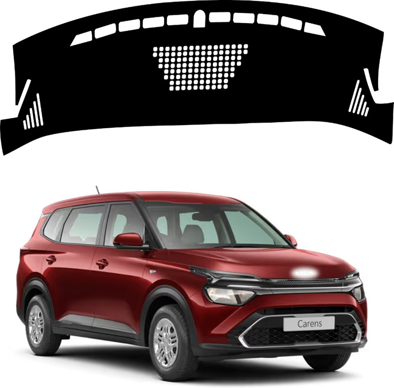 ZEETAS Carens Dashboard cover 2022 To 2025 Premium, Prestige, Prestige Plus, Luxury, Luxury Plus, Petrol, Disel, CNG Car Dashboard Cover(Kia A-Star)