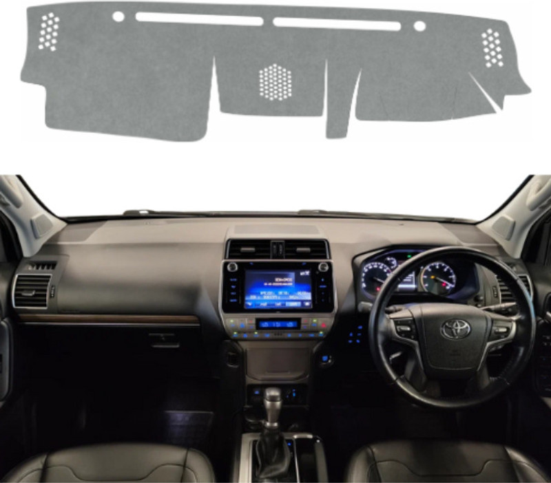 VINRIDE Prado Dashboard cover 2009 To 2023 TX, VX, VX-L | Diesel, Petrol | Automatic | 4WD Car Dashboard Cover(Toyota A-Star)