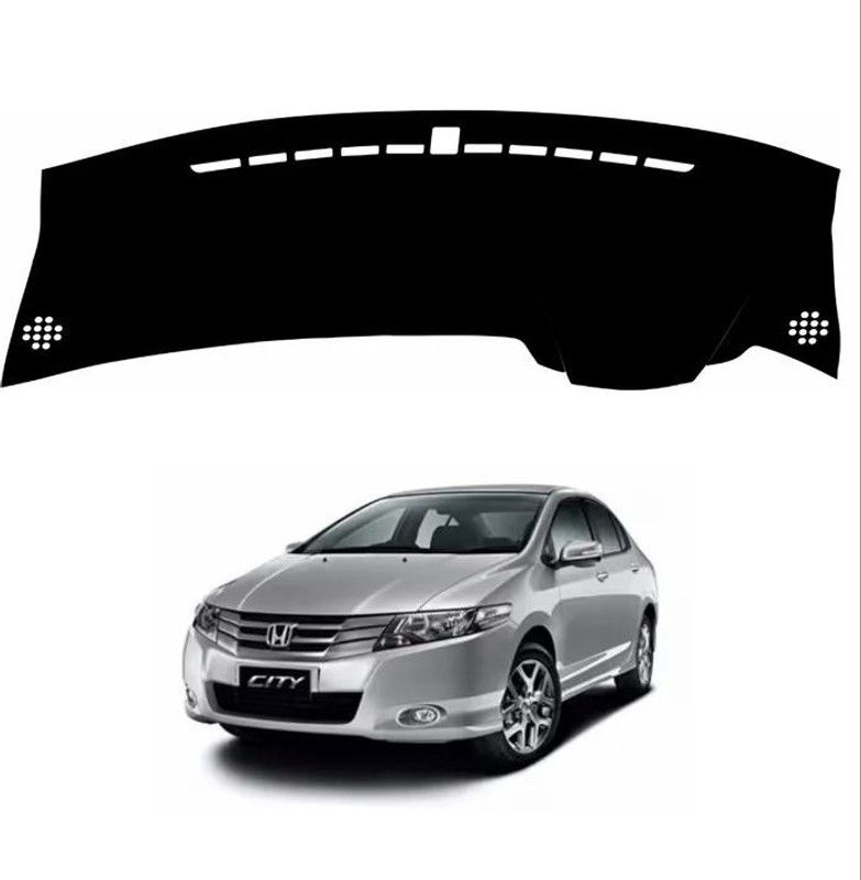 ZEETAS City Car Dashboard cover 2008-2014 i-VTEC, ZX, VX, SV, V, 4th Gen, 5th Gen Car Dashboard Cover(Honda City, City)