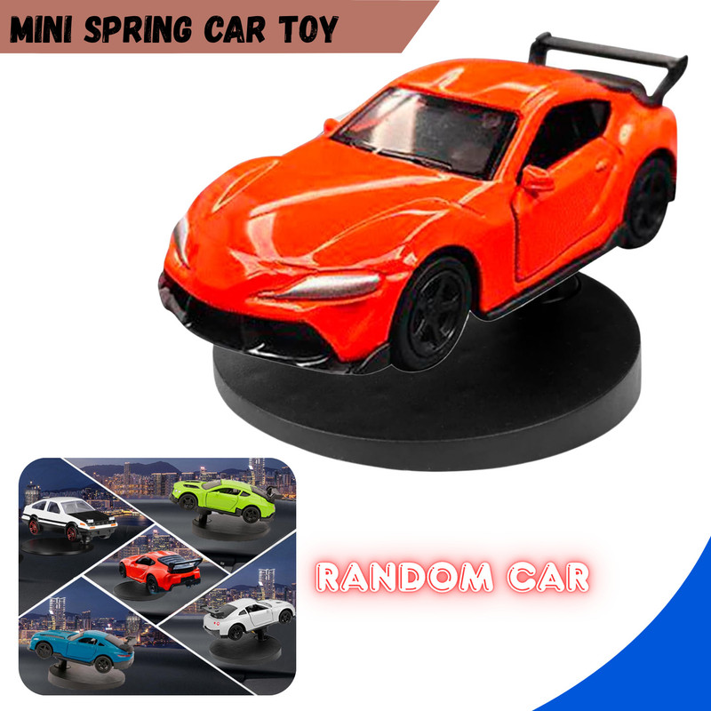 SRPHERE SR7 Mini Car Toy for Car Dashboard with Self Adhesive Base Alloy Drift Cars Mini Car Toy for Car Dashboard with Self Adhesive Base Alloy Drift Cars Car Dashboard Cover(Universal For Car Universal For Car)