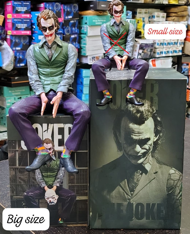 LOVMOTO Car Dashboard Decorative Action Figure Big Size Joker Car Dashboard Idol SG18(Multicolor)