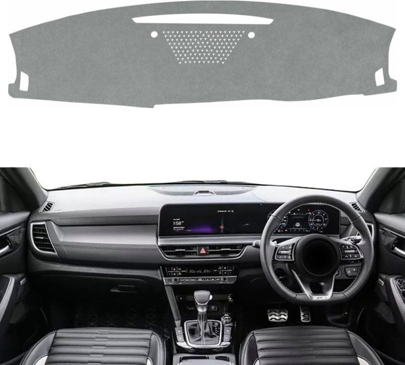 VINRIDE Carens Dashboard cover 2022 2023 2024 2025 Premium, Prestige, Prestige Plus, Luxury, Luxury Plus | Petrol, Diesel Car Dashboard Cover(Kia A-Star)