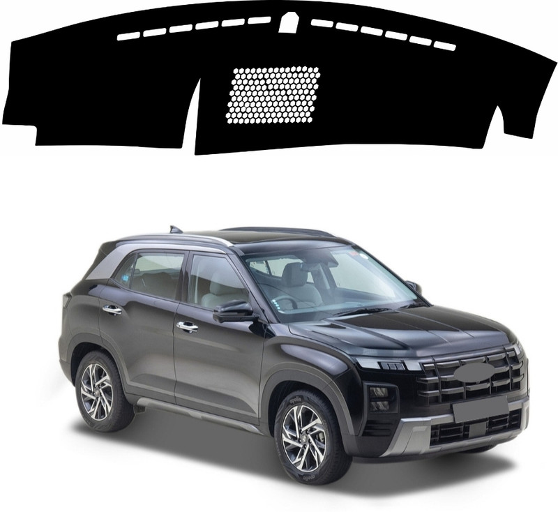 ZEETAS Creta Dashboard cover 2024-2025 E, EX, S, S+, SX, SX+, SX(O), Petrol, Disel, CNG Car Dashboard Cover(HYUNDAI Creta)