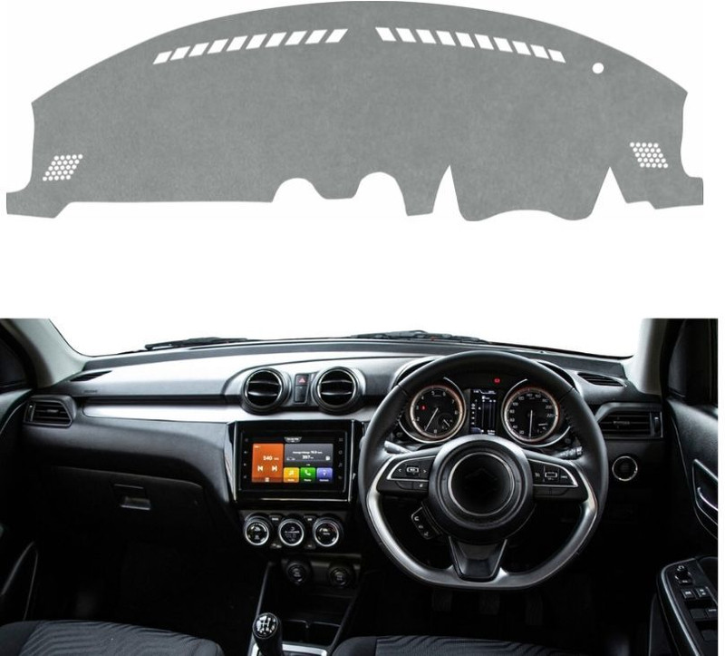 VINRIDE Swift Dashboard cover 2018 2019 2020 2021 2022 2023 LXi, VXi, VXi+, ZXi, ZXi+, ZXi+ Dual Tone | Petrol, CNG | Manual, AMT Car Dashboard Cover(Maruti Suzuki Swift)