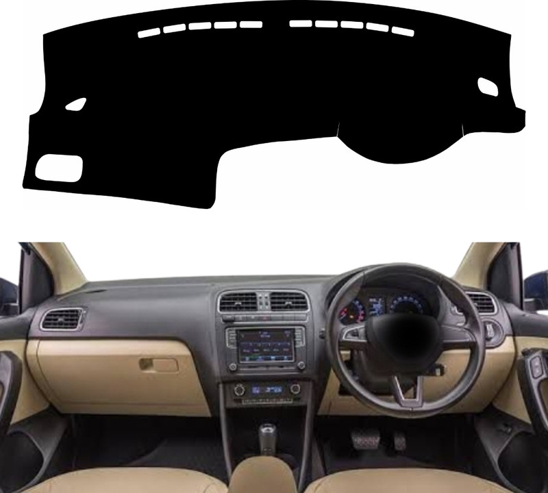 VINRIDE Vento Dashboard cover 2010 TO 2022 Trendline, Comfortline, Highline, Highline Plus | Petrol, Diesel Car Dashboard Cover(Volkswagen Vento)