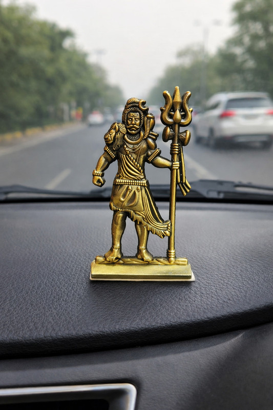 Sakshicar Khde Mahadev Khda mhadev ji mehndi colour antique Car Dashboard Cover(Maruti Suzuki Swift ZXI Petrol, Swift Dzire VXi AT, Alto K10 0.8L 12C, Bolero Plus AC BSIII PS)