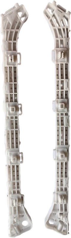 My IND Plastic Car Bumper Guard(White, Pack of 1 SET, Honda, Amaze)