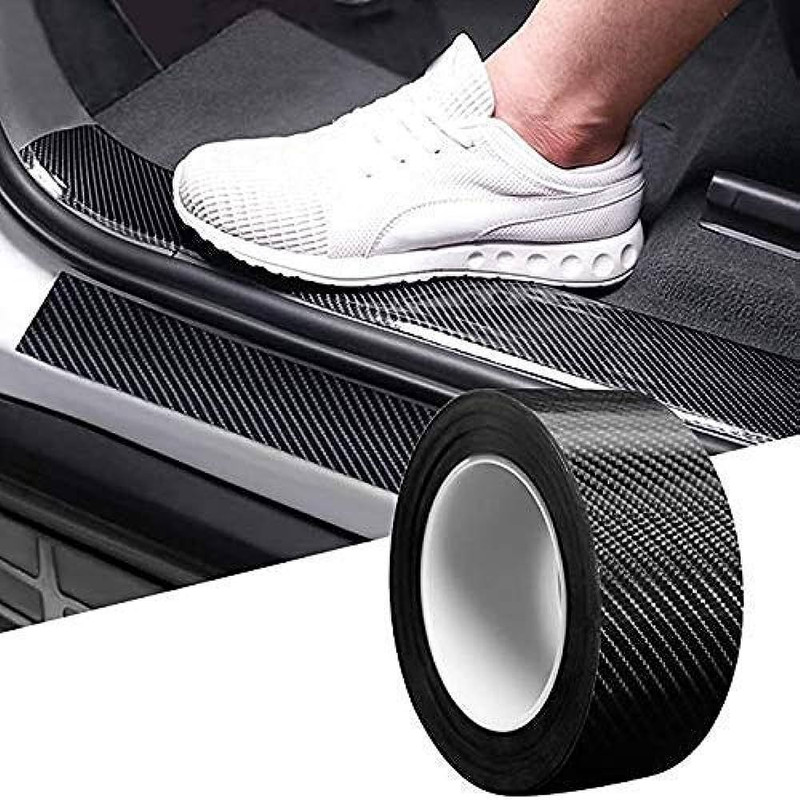 HVG TRADERS Plastic Car Door Guard(Black, Pack of 1, Audi, Chevrolet, Daewoo, BMW, Lexus, Mercedes Benz, Volkswagen, Toyota, 800, 320D, 370z, 500 Abarth, 520d, C280, Impreza, Sonata Embera, Zica, Baleno, Wego, Duster)