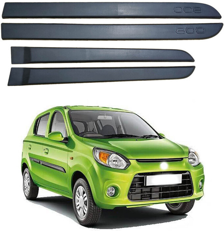 Shopone Plastic Car Door Guard(Black, Pack of 4, Maruti, Alto 800)