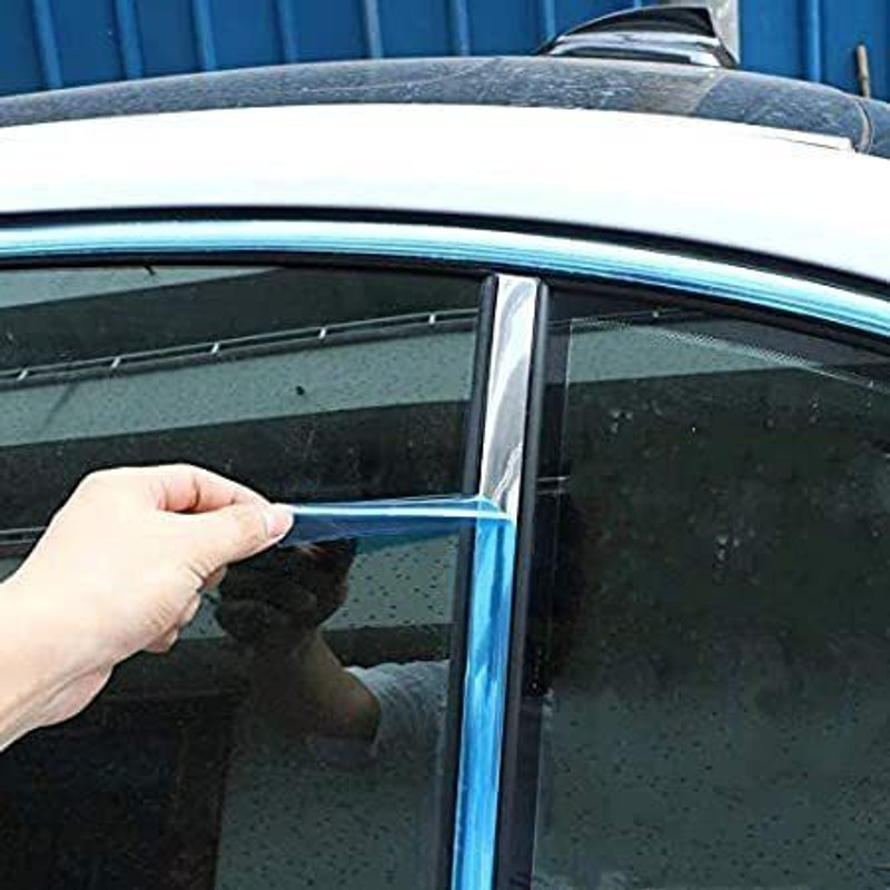 Lakshmina Enterprises Silver Plated Car Bumper Guard(Silver, Pack of 1, Universal For Car, Universal For Car)