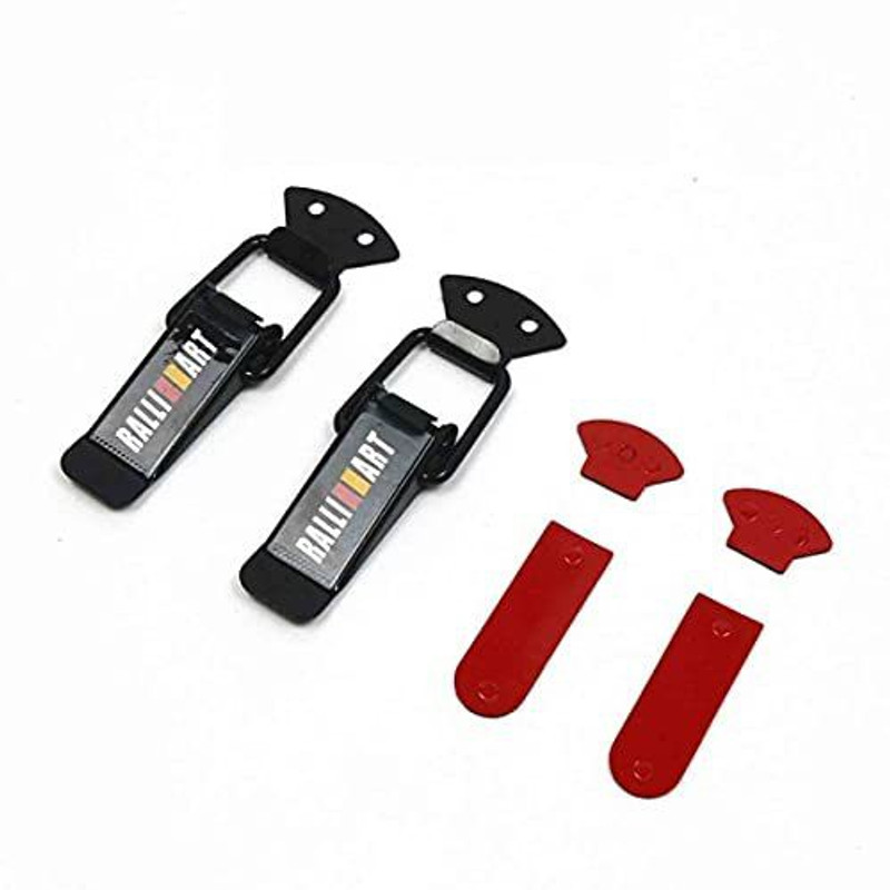 Hoodinter (RalliArt) Bumper Clip Compatible With all Cars Quick Release Fasteners Bumper Cap(Pack of 2)