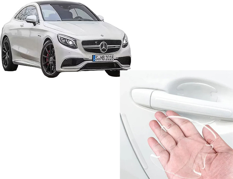 zawr Silicone Car Door Guard(Black, Pack of set of 4, Mercedes Benz, Universal For Car)