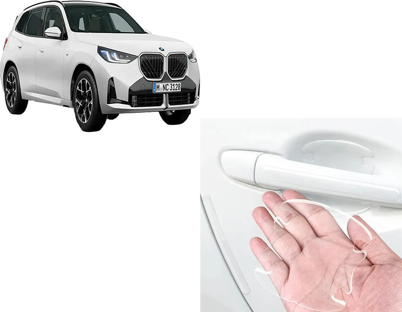 zawr Silicone Car Door Guard(Black, Pack of 2 pair, BMW, X3)