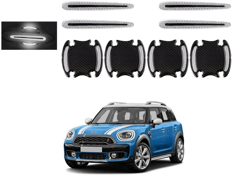 PROEDITION Plastic, Vinyl Car Door Guard(White, Pack of 8 pcs, Mini, Countryman)