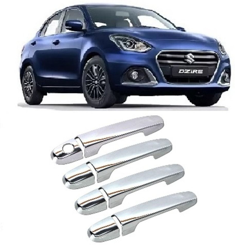 MOTOSHIELD Car Chrome Door Handle for NEW SWIFT DZIRE Maruti Car Door Handle(Pack of 4)
