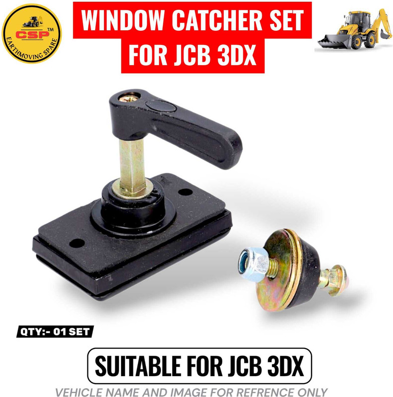 CSP window catcher for jcb 3dx Mini Car Door Latch(Pack of 1)