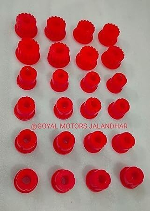 GOYAL MOTORS MARUTI GYPSY PU BUSHING KIT | IT HAS 8 TIME MORE LIFE COMPARED TO RUBBER Car Engine Mount