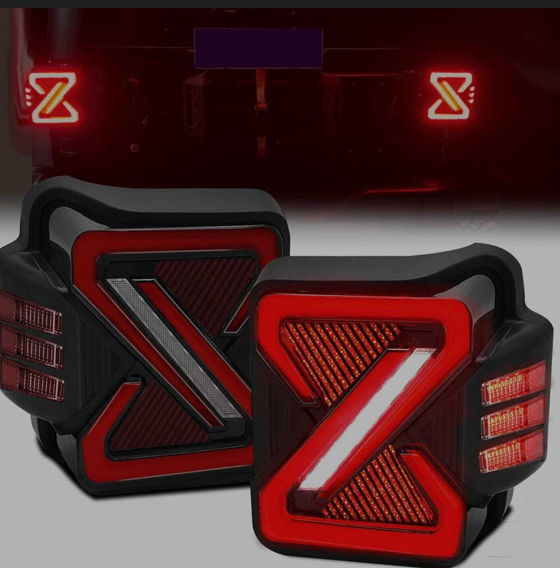 Auto MT LED Rear Tail Light wid Turn Signal Indicator Brake Light For Wrangler&Thar 2020 Car Engine Valve