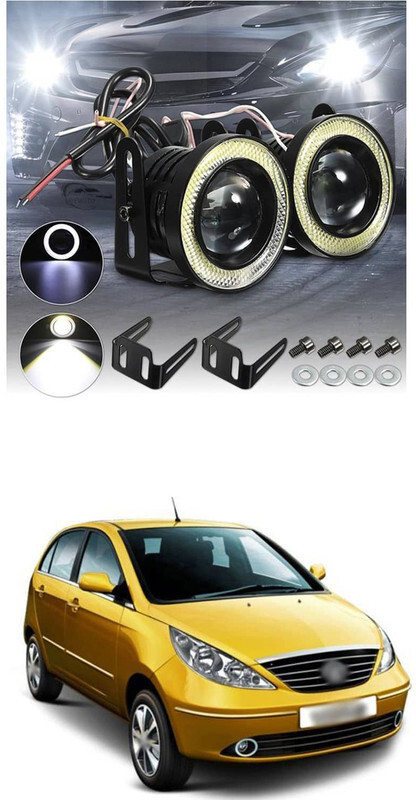 LOVMOTO LED Fog Lamp Unit for Tata Indica Vista