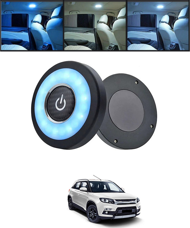 AYW Blue/White LED Flood Light With USB Cable For Car/Home/Camping-300 Car Fancy Lights(Blue, White)