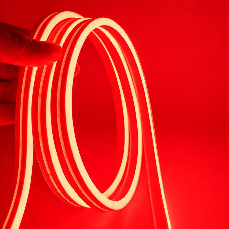 Highglow 5 Meter Red Neon LED Strip Light | Flexible Waterproof Neon Light Car Fancy Lights(Red)