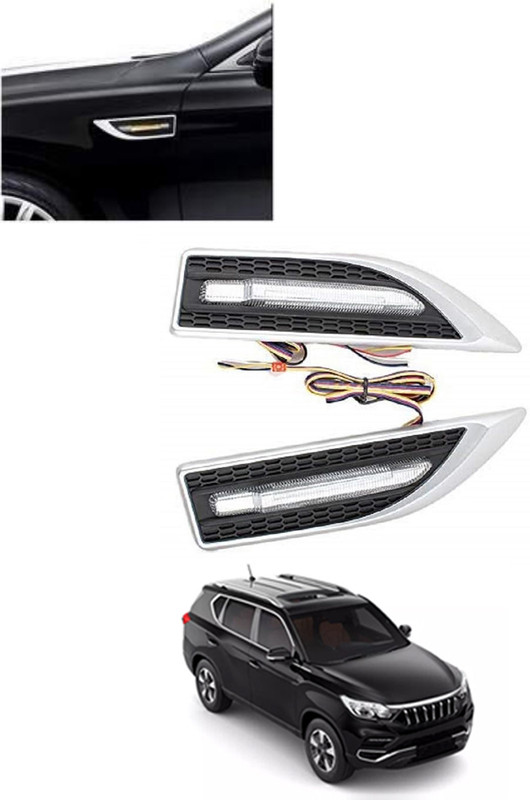 MATIES Multifunctional White/Yellow YCL-723 Turn Signal Fender Indicator Light -017 Car Fancy Lights(Yellow, White)