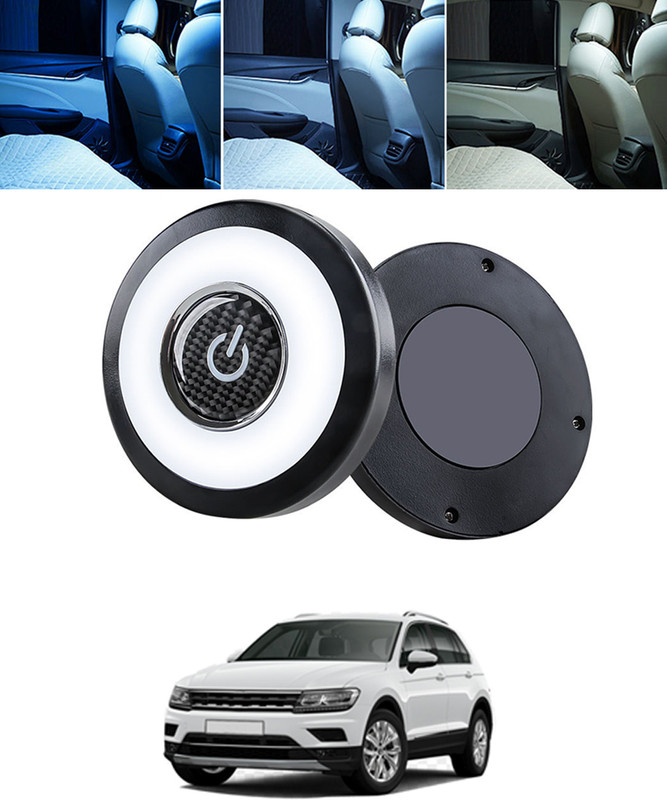 RKPSP 12V Multi-Function USB Rechargeable LED Car Interior Flood Light(Car/Home)-272 Car Fancy Lights(White, Blue)