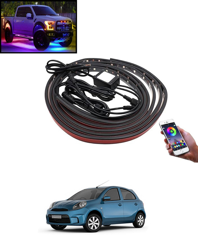 MATIES Multiple Lighting Modes Vibrant LED Waterproof Design Chassi Light For Car-186 Car Fancy Lights(Multicolor)