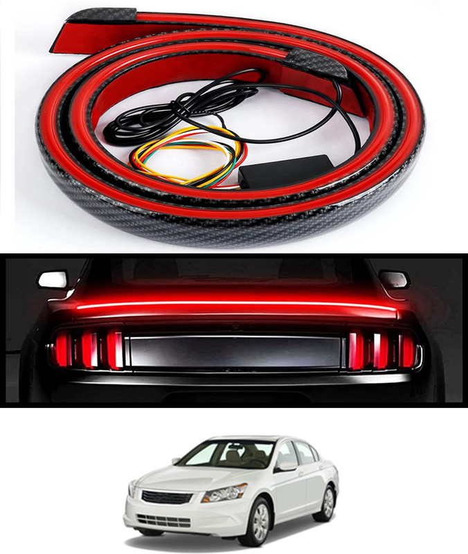 CCMM High Brightness LED Durability & Long Life Red Spoiler Light For Car-05 Car Fancy Lights(Red)