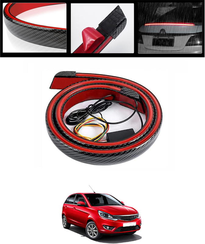 AYW Tail Roof LED Universal Vehicle Spoiler Strip light For Car-38 Car Fancy Lights(Red)