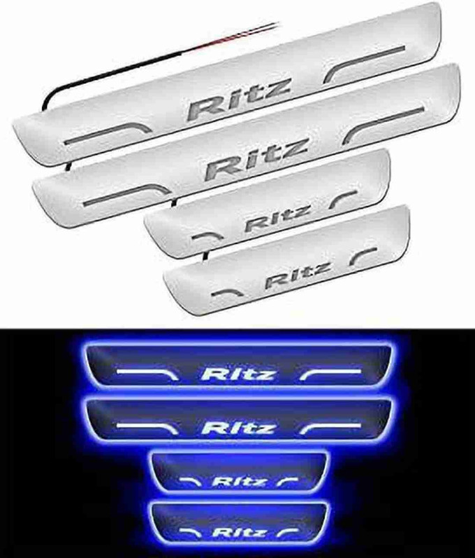 AR Accessories Door Foot Step Light For Ritz , Car Sill Plate Light For Ritz Car Fancy Lights(Blue)