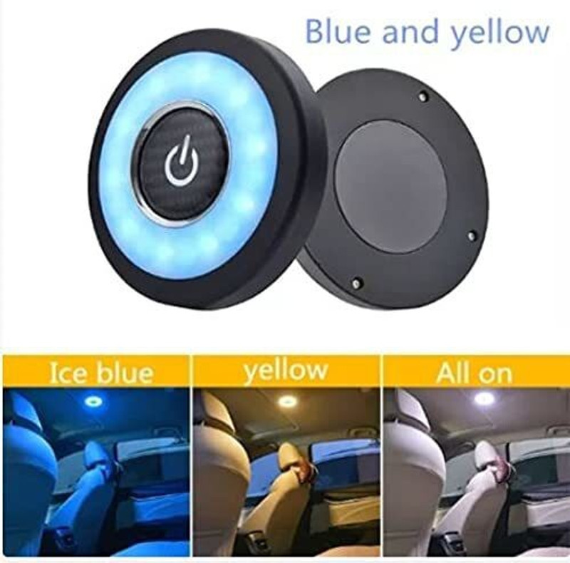 Cloudsale Wireless Roof Car Fancy Lights(Blue, Yellow, White)