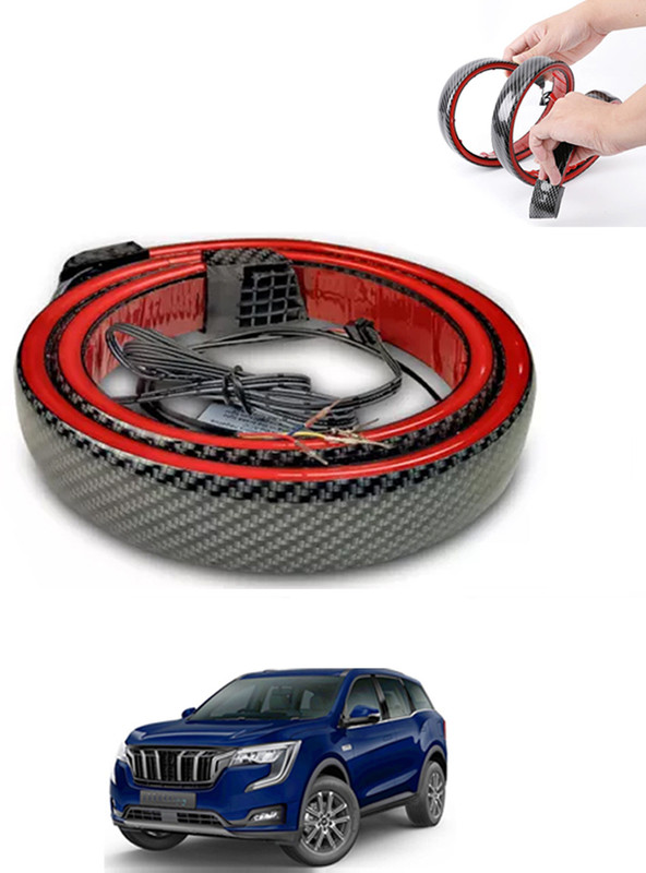 monolive Universal LED Spoiler Strip Dicky/Trunk/Tail Roof Wing Light For Car-323 Car Fancy Lights(Red)